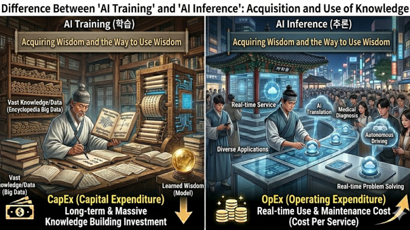 AI 학습(CapEx)과 추론(OpEx) 차이로 보는 빅테크 AI 경쟁력 전략