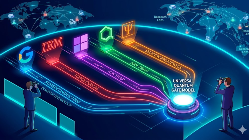 *5대 양자 설계 표준 경쟁 / Quantum Architecture Standard Race*