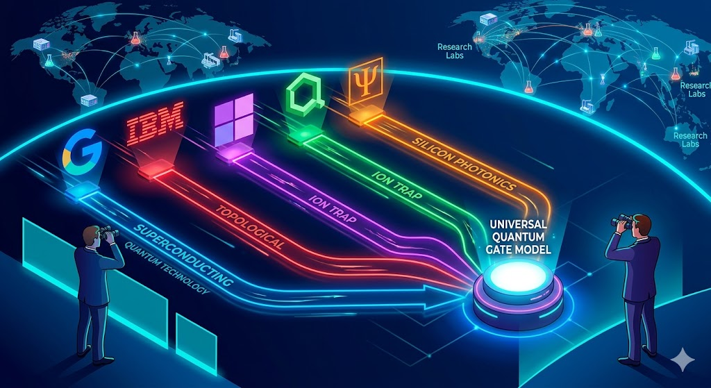 *5대 양자 설계 표준 경쟁 / Quantum Architecture Standard Race*