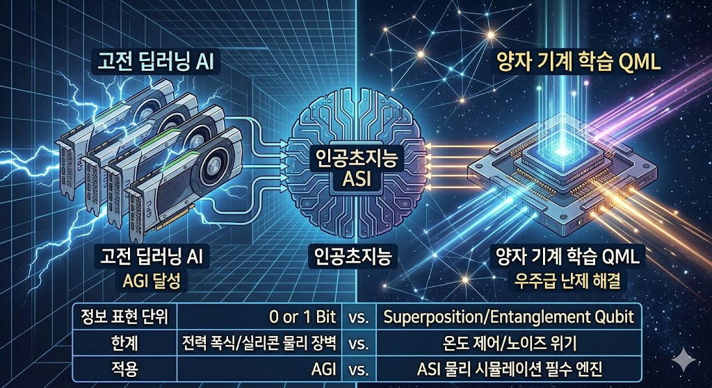 *인공초지능 구현 양자 엔진 / Quantum ASI Hybrid Engine*